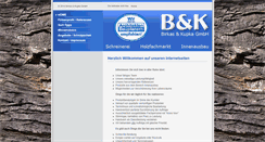 Desktop Screenshot of bk-holzfachmarkt.de